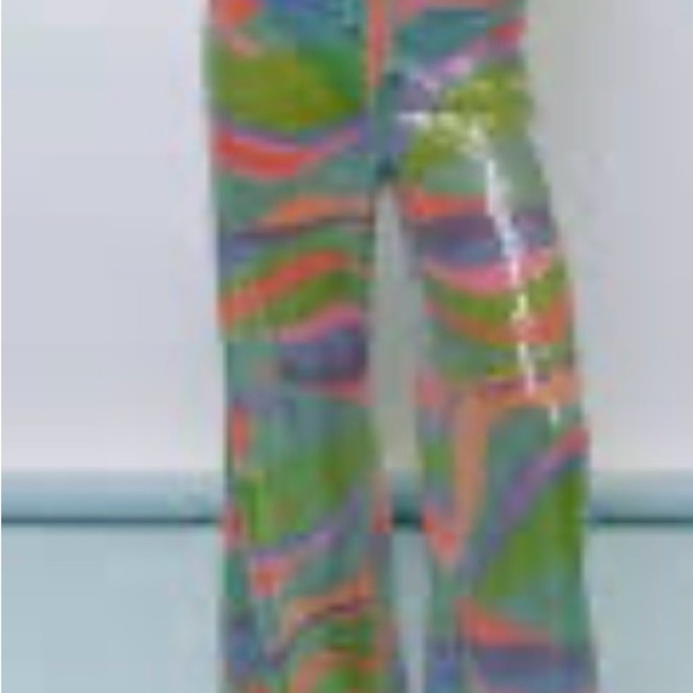 NWT Hutch (Anthropology) Patterned sequin Flared Pants